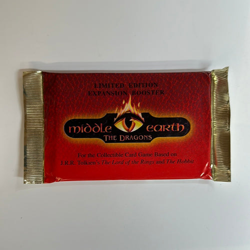 1996 Middle Earth The Dragons CCG Limited Edition Booster Pack