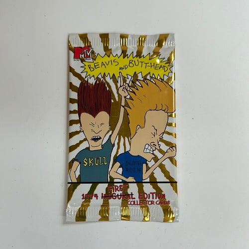 1994 MTV Beavis and Butt-Head 1st Edition Trading Cards Pack