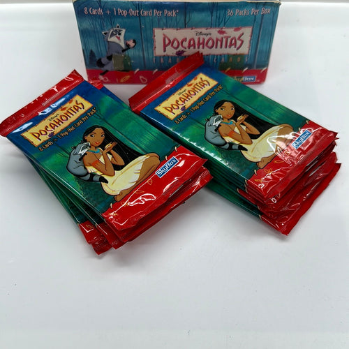1995 Skybox Pocahontas x12 Card Packs