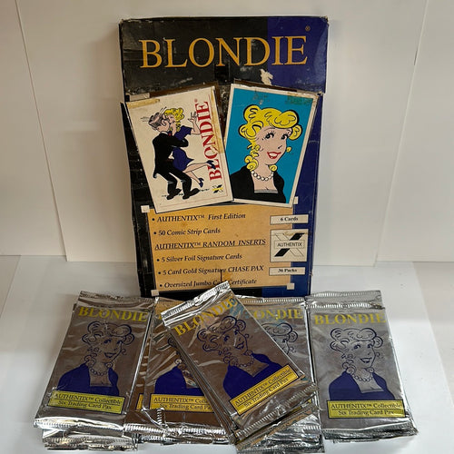 1995 Blondie Authentix x43 Card Packs