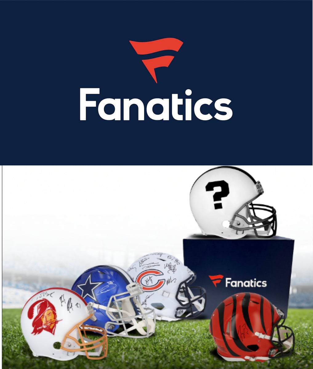 Fanatics Mystery Full size Autographed Helmet Box cardcrazy