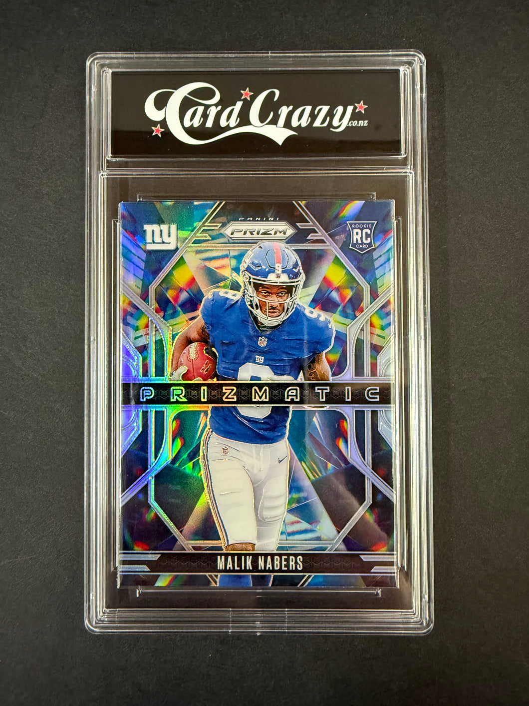 Malik Nabers (Giants) - RC Silver Insert - Prizm FB 2024