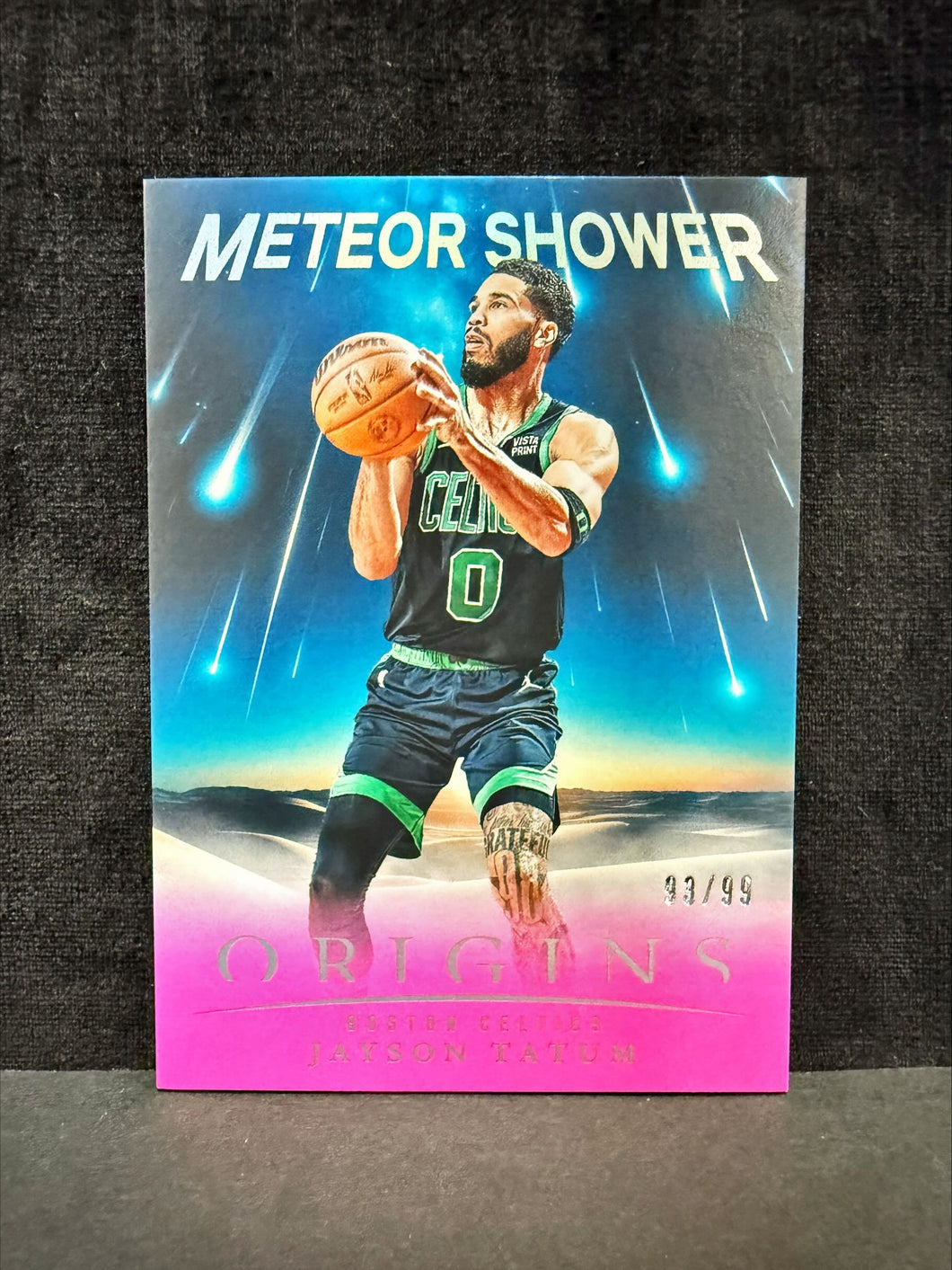 Jayson Tatum (Celtics) - Meteor Shower Pink 93/99 - Origins BK 2024-25