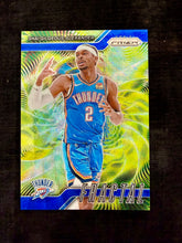 Load image into Gallery viewer, Shai Gilgeous-Alexander (Thunder) - Blue Wave Fractal 072/175 - Prizm BK 2024/25