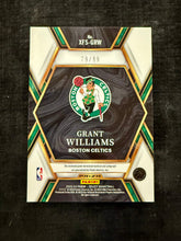 Load image into Gallery viewer, Grant Williams (Celtics) - Jersey Auto Purple 79/99 - Select BK 2022/23