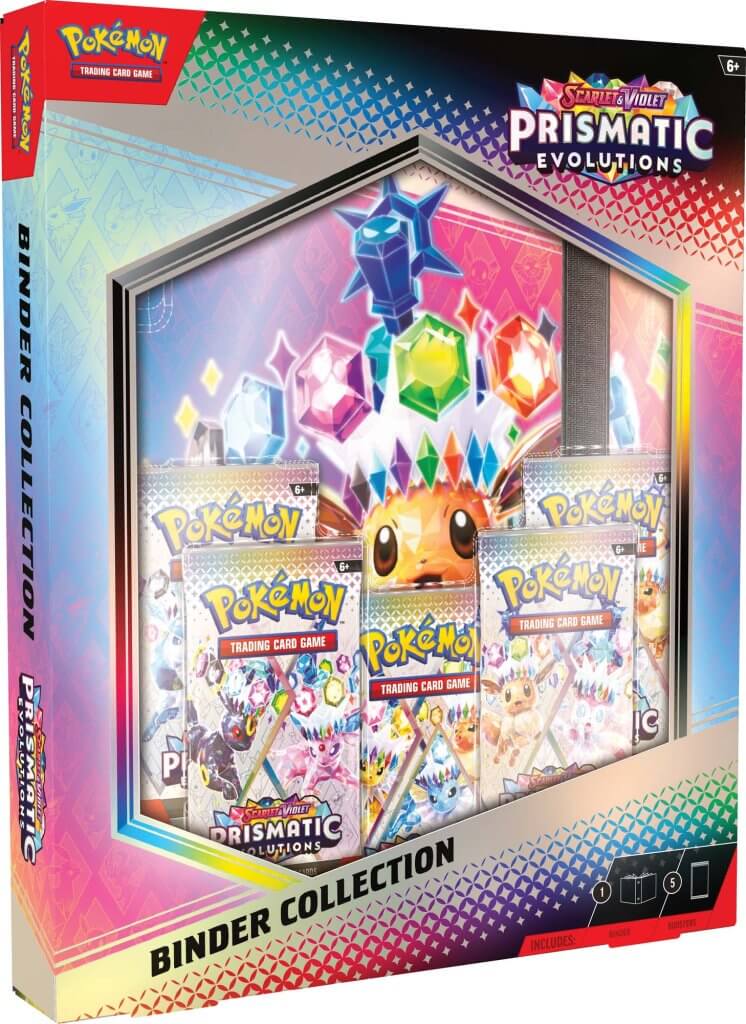 POKÉMON Scarlet & Violet 8.5 Prismatic Evolutions Binder Collection