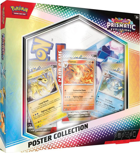 POKÉMON Scarlet & Violet 8.5 Prismatic Evolutions Poster Collection