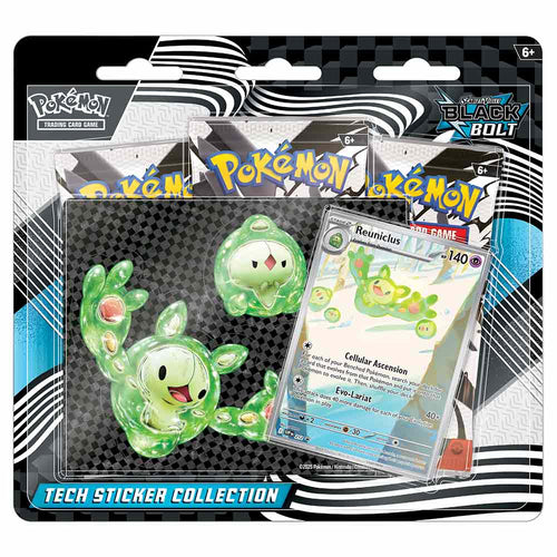 Pokémon Scarlet & Violet— Black Bolt Tech Sticker Collection