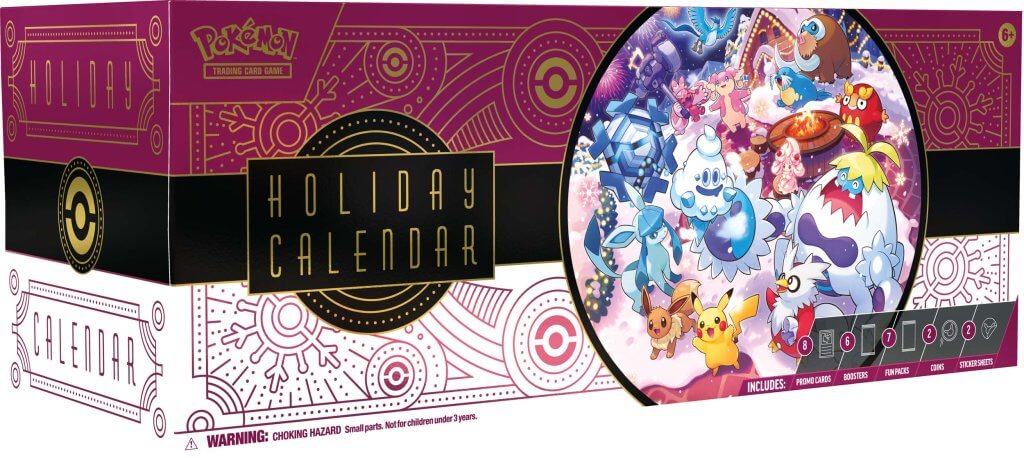 Pokémon 2025 Holiday Calendar