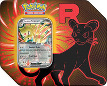 Load image into Gallery viewer, Pokemon TCG Team Rocket Tin