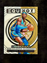 Load image into Gallery viewer, Shai Gilgeous-Alexander (Thunder) - Equinox Bronze 37/60 - Obsidian BK 2024/25