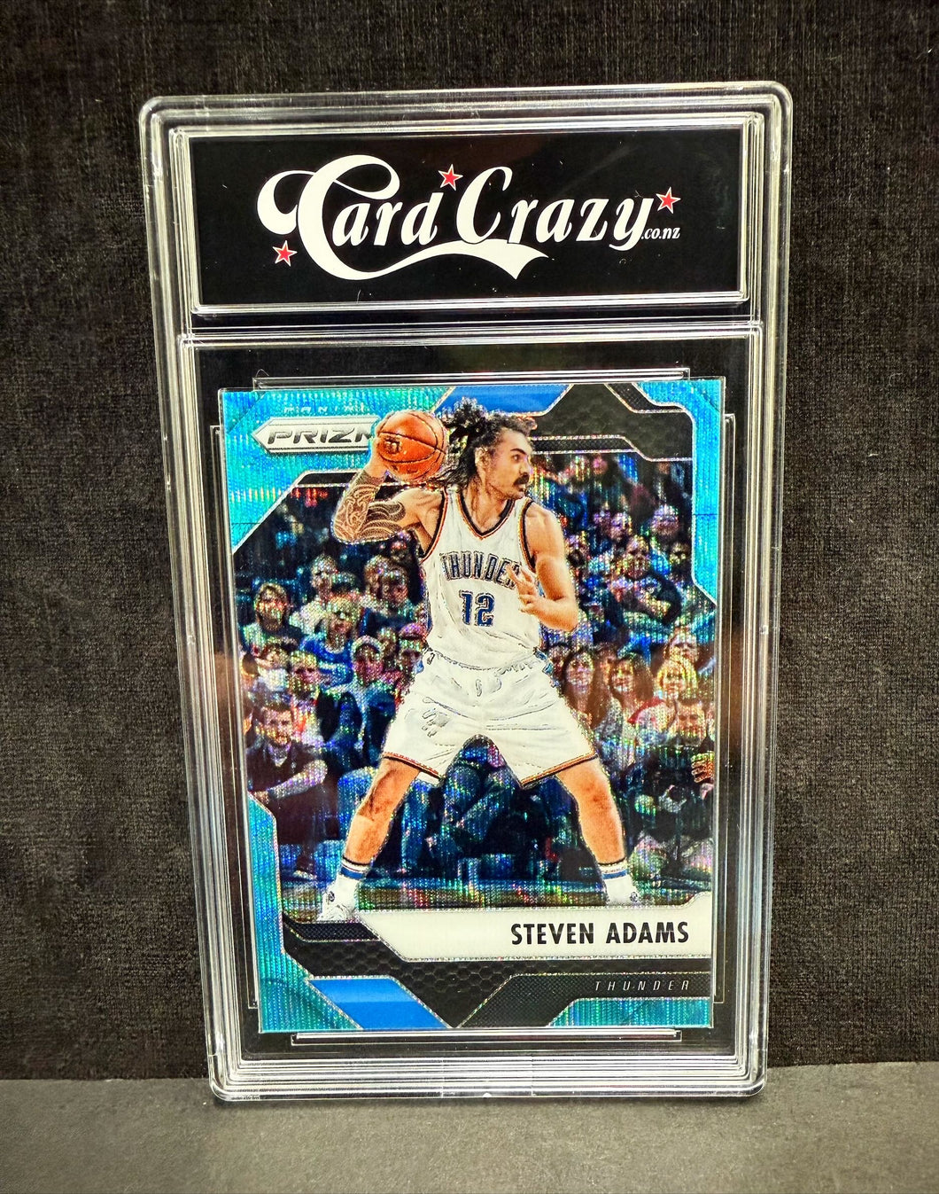 Steven Adams (Thunder) - Teal Wave 10/25 - Prizm BK 2016-17