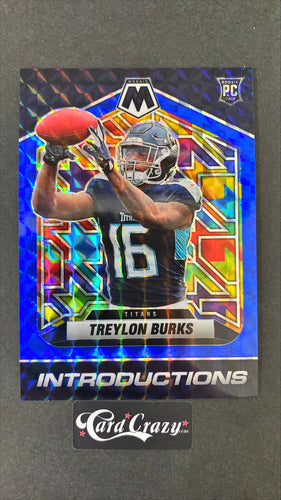 Treylon Burks - Blue 68/99 - Mosaic FB 2022