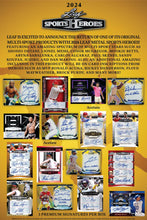 Load image into Gallery viewer, 2024 Leaf Metal Sports Heroes Hobby Box
