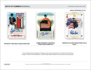 2024 Panini Boys of Summer Baseball Hobby Box
