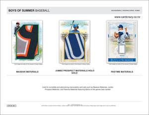 2024 Panini Boys of Summer Baseball Hobby Box