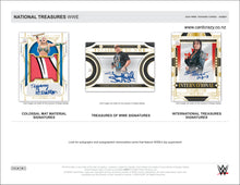 Load image into Gallery viewer, 2024 Panini National Treasures WWE Hobby Box