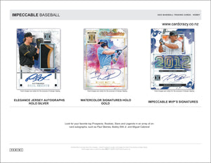 2025 Impeccable Baseball