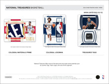 Load image into Gallery viewer, 2022/23 Panini National Treasures Basketball Hobby Box