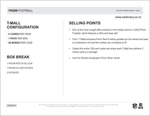 2022 Panini Prizm Football Asia (Tmall) Edition Box