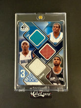 Load image into Gallery viewer, Paul / Howard / Duncan (Hornets/Mavericks/Spurs) - Star Swatches 39/50 - SP Game Used 09/10
