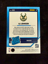 Load image into Gallery viewer, AJ Johnson (Bucks) - Intl. Red Laser RC Auto - Donruss BK 2024/25