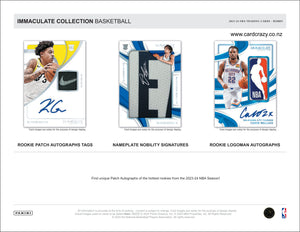 2023/24 Immaculate Basketball