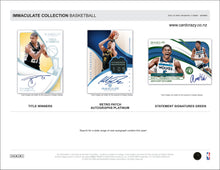 Load image into Gallery viewer, 2023/24 Immaculate Basketball