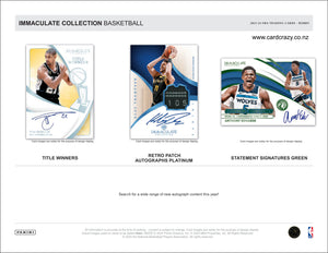 2023/24 Immaculate Basketball