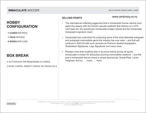 2023/24 Panini Immaculate Soccer Hobby Box