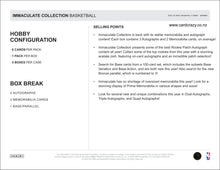 Load image into Gallery viewer, 2023/24 Immaculate Basketball