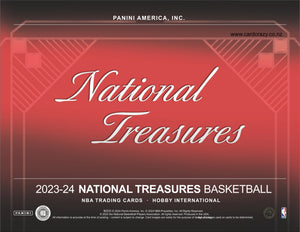 2023/24 Panini National Treasures Basketball International Hobby Box