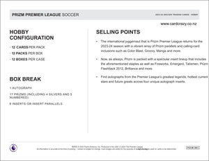 2023/24 Panini Prizm Premier League Soccer Hobby Box