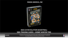 Load image into Gallery viewer, 2023/24 Panini Revolution Basketball Winter Tin