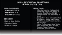 Load image into Gallery viewer, 2023/24 Panini Revolution Basketball Winter Tin