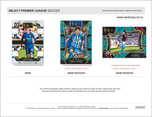2023/24 Panini Select Premier League Soccer International Hobby Box