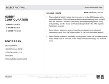Load image into Gallery viewer, 2023 Panini Select Football Hobby Box