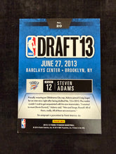 Load image into Gallery viewer, Steven Adams (Thunder) - Draft Day Auto RC - Titanium BK 2013/14