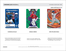 Load image into Gallery viewer, 2023 Panini Chronicles Baseball Hobby Box