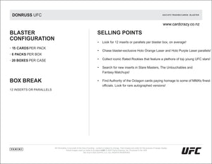 2023 Donruss UFC Blaster Case