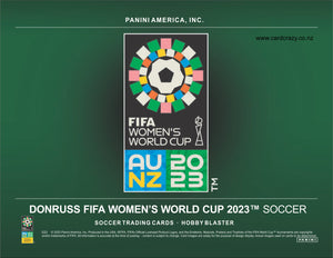 2023 Donruss Womens World Cup Soccer Hobby Blaster