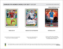 Load image into Gallery viewer, 2023 Donruss Womens World Cup Soccer Hobby Blaster