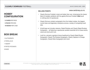 2024 Panini Clearly Donruss Football Hobby Box
