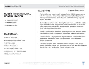 2024/25 Panini Donruss Soccer International Hobby Box