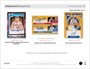2024/25 Donruss Optic Basketball Hobby Box