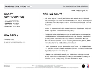 2024/25 Donruss Optic Hobby International