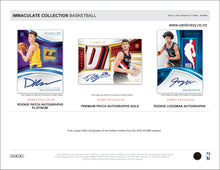 Load image into Gallery viewer, 2024/25 Immaculate Basketball Hobby