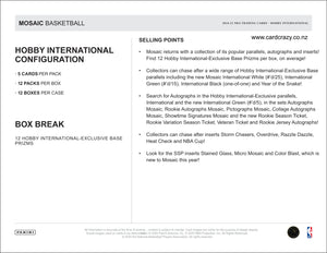 2024/25 Mosaic Basketball Hobby International