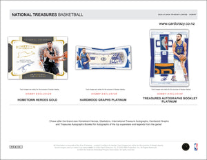 2024/25 National Treasures Basketball Box