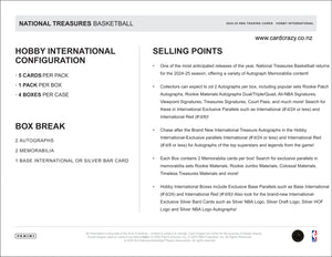 2024/25 National Treasures Hobby International